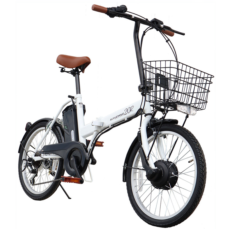 【販売買蔵】Ignio 電動アシスト自転車　IGABE-03型　20インチ　6ギア　バッテリー、アシストＯＫ　カギあり 電動アシスト自転車